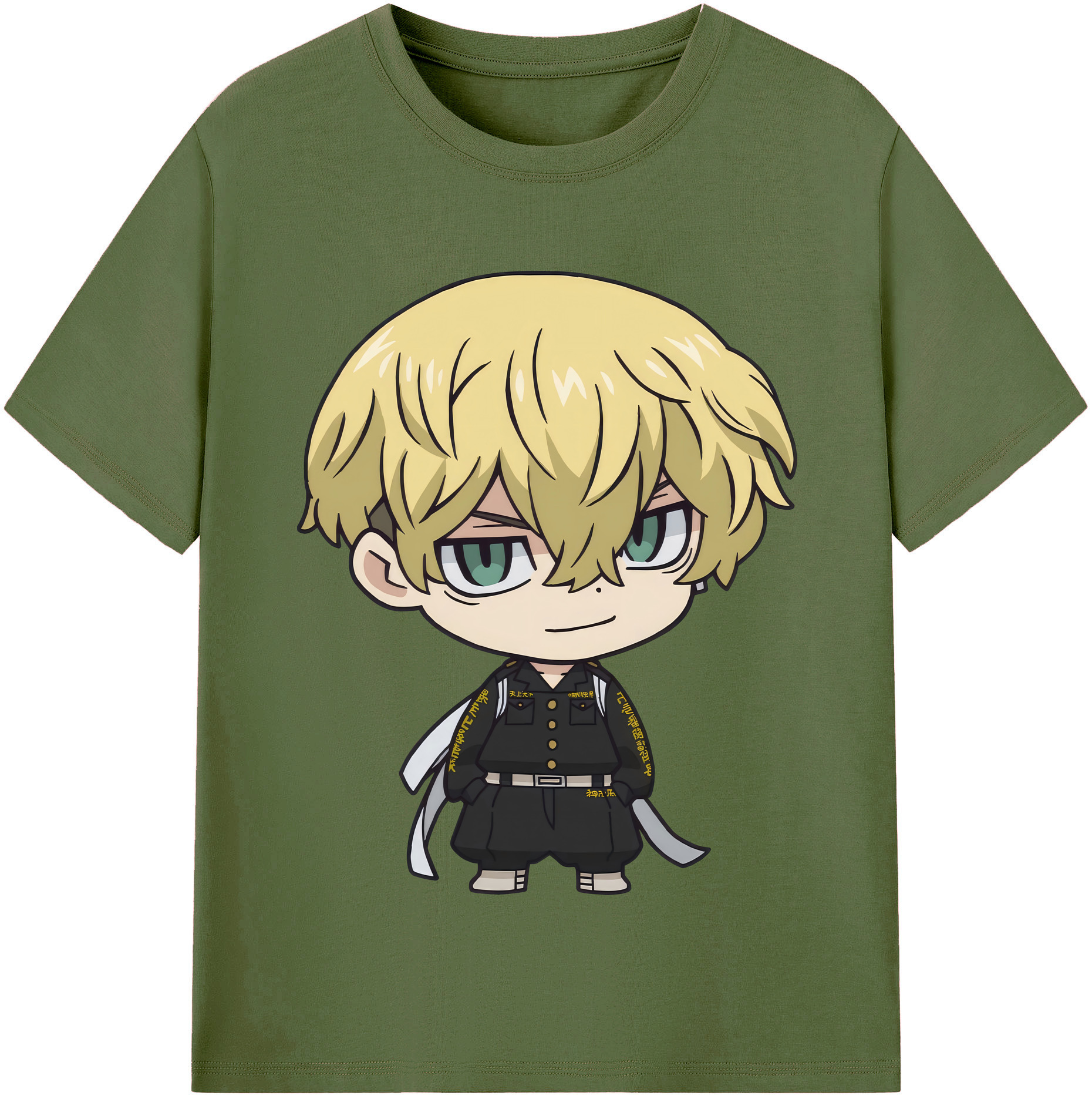 （画像用） 東京リベンジャーズ Tokyo Revengers 綿100％半袖Tシャツ（フロントプリント）
